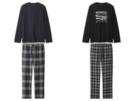 Piżamy męskie - esmara Men Piżama flanelowa męska z bawełny - miniaturka - grafika 1