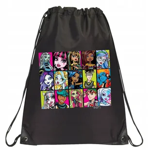P149 PLECAK WOREK NA BUTY TORNISTER MONSTER HIGH PREZENT JAKOŚĆ - Torby szkolne - miniaturka - grafika 1