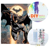 Malowanie po numerach - Malowanie po numerach W6363 Batman - miniaturka - grafika 1