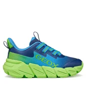 Buty dla chłopców - Sneakersy Geox J Flexyper Fast Boy J46N1A 02A9J C4378 D Niebieski - miniaturka - grafika 1