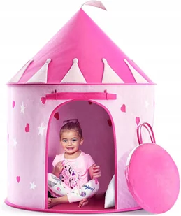 Namiot Domek Dzieci Zamek do Ogrodu Domu 21510 RÓŻ - Place zabaw - miniaturka - grafika 1