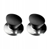 Pokrywki - Uchwyt do pokrywy żaroodpornej Taranto, czarny 2 szt. - miniaturka - grafika 1