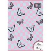 Zeszyty szkolne - St. Majewski Zeszyt A4 laminowany linia podwójna dwukolorowa 32 kartki - miniaturka - grafika 1