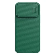 Szkła hartowane na telefon - Etui Nillkin CamShield S Apple iPhone 14 Pro Max zielone - miniaturka - grafika 1