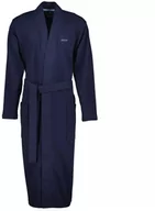 Szlafroki damskie - Joop Szlafrok męski! Uni Pique Blau - miniaturka - grafika 1