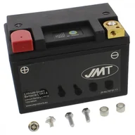 Akumulatory motocyklowe - Akumulator litowo-jonowy JMT LTM14 Li-Ion z wskaźnikiem wodoodporny - miniaturka - grafika 1