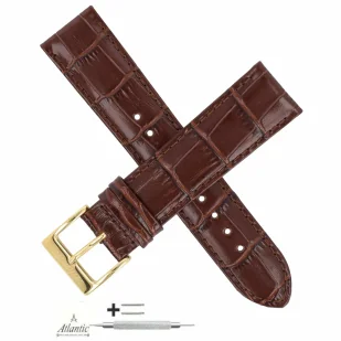 Oryginalny Pasek Atlantic PA ATL SKORA BRAZ KROK-P 22GXL 22 mm  | OFICJALNY SKLEP |  • Zapłać później PayPo • GRATIS WYSYŁKA ZWROT DO 365DNI - Akcesoria do zegarków - miniaturka - grafika 1