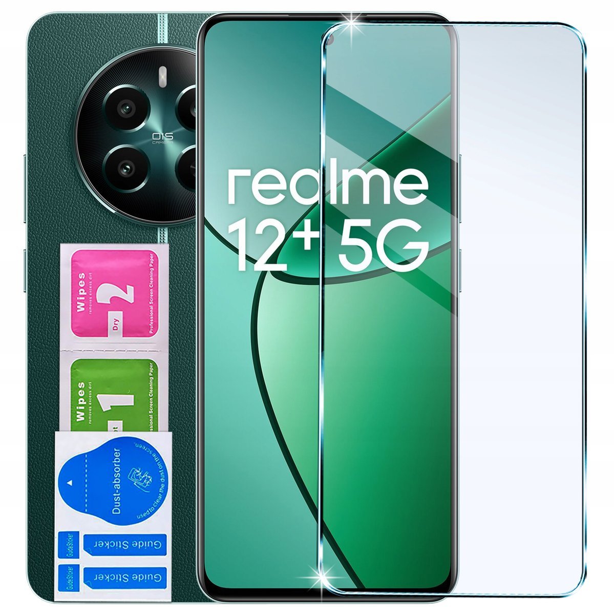 Szkło Hartowane do Realme 12+ Plus 5G OCHRONNE SZYBKA 9H