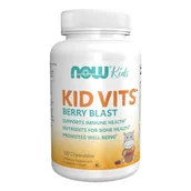 Witaminy i minerały - Now Foods Kid Vits (multiwitamina dla dzieci) - 120 pastylek - miniaturka - grafika 1