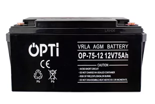 Akumulator AGM OPTI 12V 75Ah Bezobsługowy VOLT POLSKA - Akumulatory ogólnego zastosowania - miniaturka - grafika 4