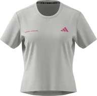 Koszulki i topy damskie - adidas Koszulka damska Own The Run Melange (krótki rękaw) (1 opakowanie) - miniaturka - grafika 1