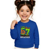 Bluzy dla dziewczynek - BLUZA DZIECIĘCA 67 SIX SEVEN VIRAL DLA CHŁOPCA DZIEWCZYNKI 122-128 - miniaturka - grafika 1