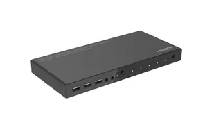 Microconnect MC-HDMIKVM0401-4K przełącznik KVM Czarny - Przełączniki KVM - miniaturka - grafika 1