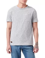 Koszulki męskie - Camel Active Męski T-Shirt, Broken White, S - miniaturka - grafika 1