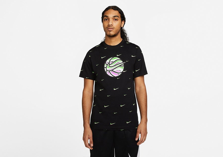 Nike Swoosh Ball Tee Black
