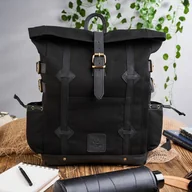 Plecaki - Plecak trekkingowy czarny PAOLO PERUZZI GA400 - miniaturka - grafika 1