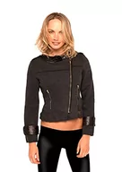Bluzy damskie - CULITO FROM SPAIN IS A FASHION MEDICINE Damska bluza z kapturem Fw17710a, kolorowa, 38 - miniaturka - grafika 1