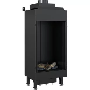 Kominek Gazowy Leo 68 Frontowy Propan Butan ∅ 100/150 6,1 Kw - Wkłady kominkowe - miniaturka - grafika 1
