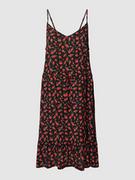 Sukienki - Sukienka midi z wiskozy z dekoltem w serek model ‘EASY’ - miniaturka - grafika 1