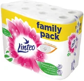Papier toaletowy - Papier toaletowy LINTEO 2W 24szt. (456m) BIAŁY - miniaturka - grafika 1