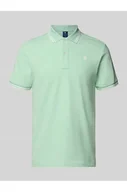 Koszulki męskie - Koszulka polo o kroju slim fit z wyhaftowanym logo model Dunda - G-Star Raw - miniaturka - grafika 1