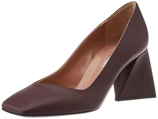 Pollini Damskie czółenka z dekoltem, bordowe, 36 EU - Czółenka - miniaturka - grafika 1