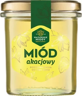MAZURSKIE MIODY Akacjowy 400g miód - Miód - miniaturka - grafika 1