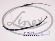 Linki hamulca postojowego - LINEX LINKA HAMULCA 14.02.02 FIAT MULTIPLA 1143/800 98 LEWA - miniaturka - grafika 1