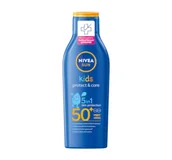 Balsamy i oliwki dla dzieci - Nivea Sun Kids - Balsam ochronny na słońce SPF50 200 ml - miniaturka - grafika 1