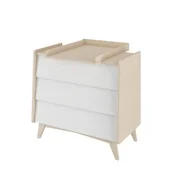 Komody dla dzieci - Komoda brzozowa So Sixty - 3 szuflady - miniaturka - grafika 1
