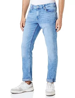 Spodenki męskie - ONLY & SONS Męskie spodnie jeansowe, jasnoniebieski (light blue denim), 34W / 32L - grafika 1