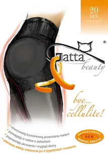 RAJSTOPY GATTA BYE CELLULITE 20 (kolor golden, rozmiar 3) - Rajstopy - miniaturka - grafika 1