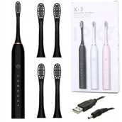 Szczoteczki elektryczne - ELEKTRYCZNA SZCZOTECZKA SONICZNA DO ZĘBÓW + GRATIS - miniaturka - grafika 1