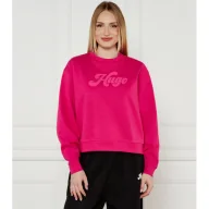 Bluzy damskie - HUGO Bluza Deroxina_3 Relaxed fit - miniaturka - grafika 1