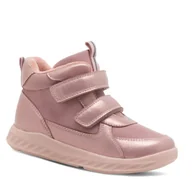 Buty dla dziewczynek - Trzewiki DeeZee CEO-XT-20220808-3(III)DZ Różowy - miniaturka - grafika 1