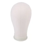 Manekiny wystawowe - 21-calowa płócienna peruka modelująca manekin kapelusz nakrycie głowy lalka wystawowa - miniaturka - grafika 1