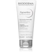 Balsamy i kremy do ciała - Bioderma Pigmentbio Sensitive Areas Targeted Brightening Care krem do ciała 75 ml dla kobiet - miniaturka - grafika 1