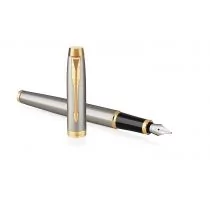 Parker Pióro wieczne IM GT brushed metal 1931649 - Pióra wieczne - miniaturka - grafika 1
