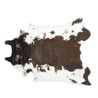 Dywany - Dywan Ekoskóra 150 X 200 Cm Biało-brązowy Bogong - miniaturka - grafika 1