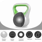 Gorilla Sports Kettlebell Winylowe kontrast 16kg (100345-00006-0021)