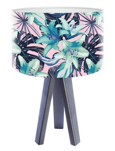 Macodesign Lampa biurkowa Tropikalna lilia mini-foto-418a, 60 W - Lampy stojące - miniaturka - grafika 1
