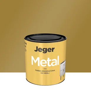 Farba do mebli Metal 0.45 l Stare złoto Jeger - Farby wewnętrzne - miniaturka - grafika 1