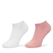 Skarpetki damskie - Skarpety krótkie Tommy Hilfiger 343024001 Różowy - miniaturka - grafika 1