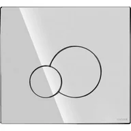 Przyciski spłukujące - Cersanit Base Circle przycisk spłukujący chrom błyszczący K97-494 - miniaturka - grafika 1