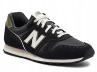 Sneakersy męskie - Buty New Balance 373 męskie czarne ML373OM2 sneakersy skórzane41,5 - miniaturka - grafika 1