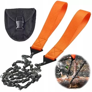 RĘCZNA PIŁA ŁAŃCUCHOWA 11 ZĘBÓW SURVIVAL 65cm - Piły ręczne - miniaturka - grafika 1