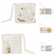Zabawki sensoryczne - Little Dutch Książeczka aktywizująca Newborn Naturals - miniaturka - grafika 1