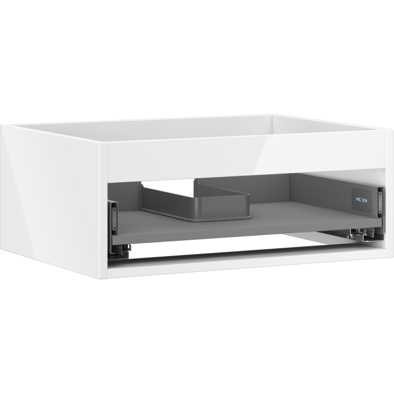 Mexen Box-A korpus szafki podumywalkowej 60 cm, 1 szuflada, biały połysk - 91AX0-0600-235-1-00