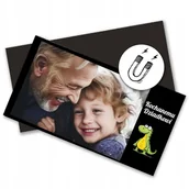 Magnesy - FOTO MAGNES ZE ZDJĘCIEM NA LODÓWKĘ Z TWOIM WŁASNYM NADRUKIEM PREZENT 9x14 - miniaturka - grafika 1