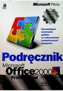Podręcznik Microsoft Office 2000 Professional wersja polska - Aplikacje biurowe - miniaturka - grafika 1